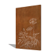 Corten-teräksiset paneelit