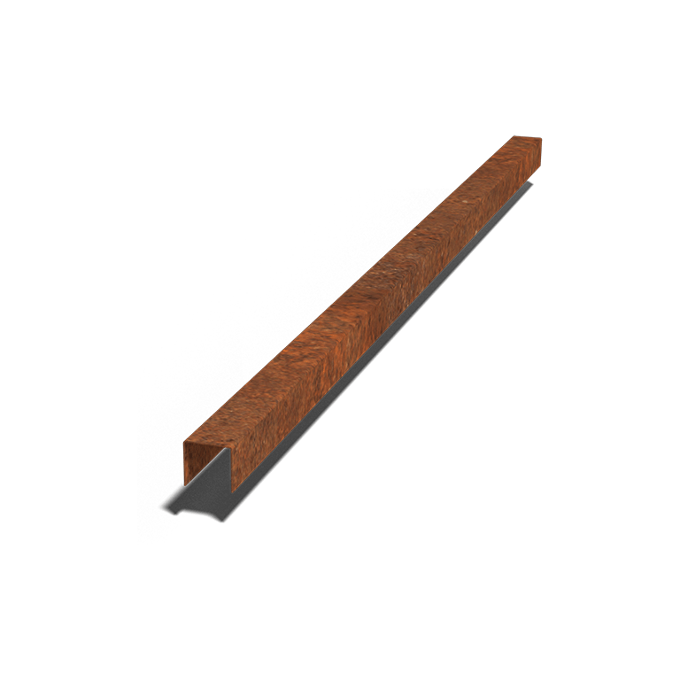 Corten-teräksiset u-profiilit