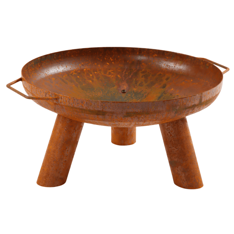 Tulisija corten-terä Louisiana 68 x 58 x 28 cm