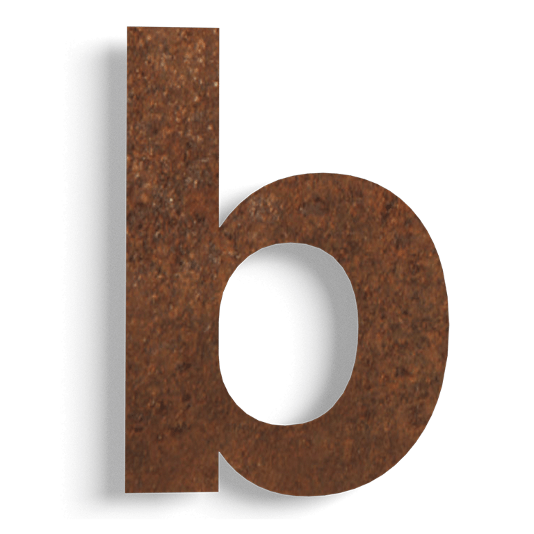 talonumero Corten-teräs (laatta) b - 15 cm