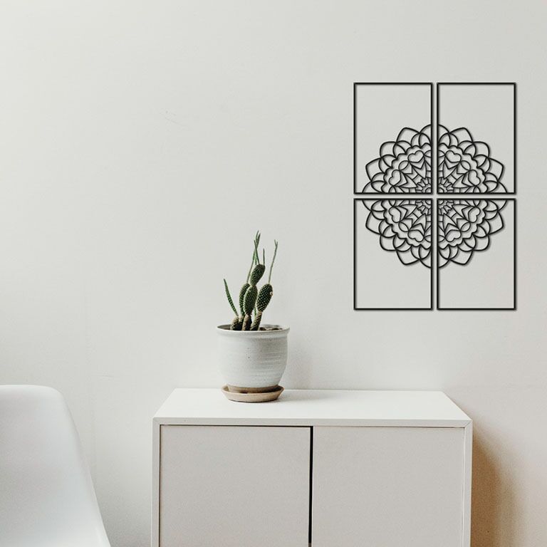Metallinen seinäkoriste Mandala *OP=OP