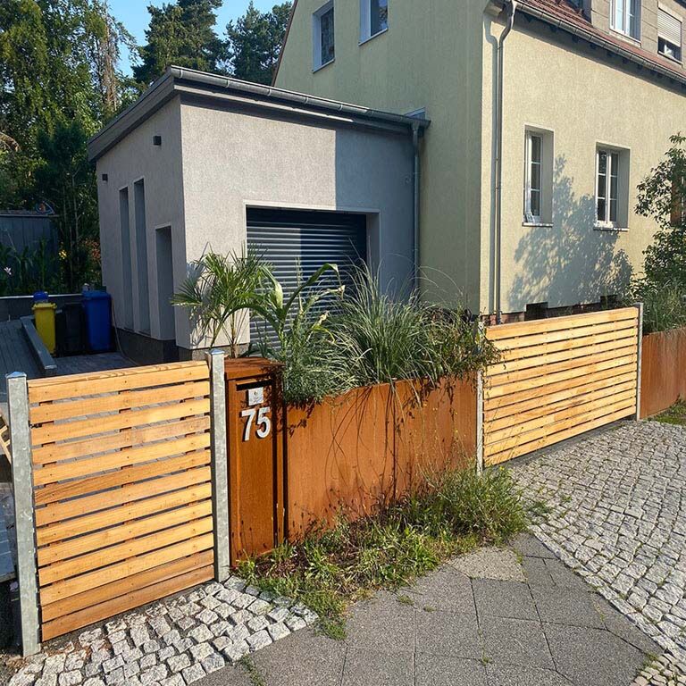 Corten-teräksinen postilaatikko Arizona tyyppi S