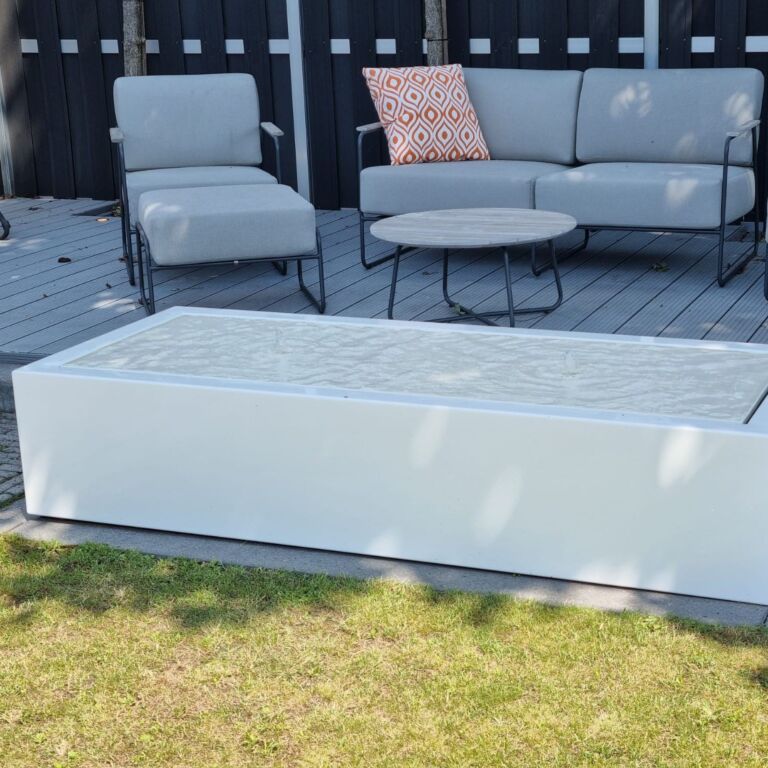 Alumiinisen suihkulahde 200 x 80 x 40 cm