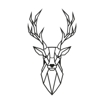 Metallinen seinäkoriste - Kauris 1.0 Large - 100 x 55,8 cm Metallinen seinäkoriste - Kauris 1.0 Large - 100 x 55,8 cm