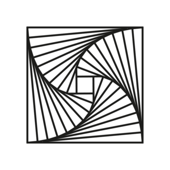 Metallinen seinäkoriste - Geometriset 3.0 Large - 80 x 80 cm Metallinen seinäkoriste - Geometriset 3.0 Large - 80 x 80 cm