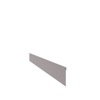 Sinkitty teräs nurmikon reunus - Litteä - Korkeus 13 cm - 240 cm