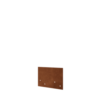 Liitoslevy suora corten-teräksen kerros 12 - 15 cm