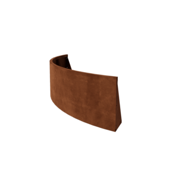 Corten-teräksinen tukimuuri - Ulkokaarre - 150 x 150 x 50 cm