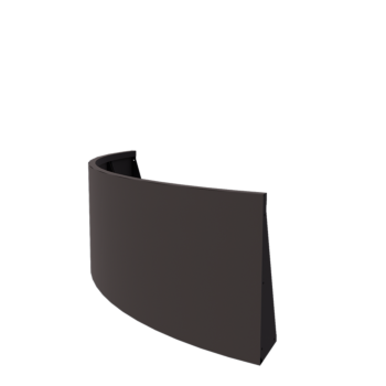 Teräksinen tukimuuri - Ulkokaarre - 150 x 150 x 60 cm - Muu RAL-väri