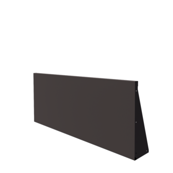 Teräksinen tukimuuri - Suora - 150 x 60 cm - Muu RAL-väri