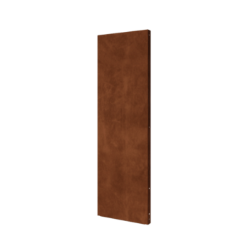 Corten-teräksinen paneeli pohja 60 x 6 x 190 cm