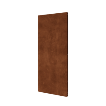 Corten-teräksinen paneeli pohja 80 x 6 x 190 cm