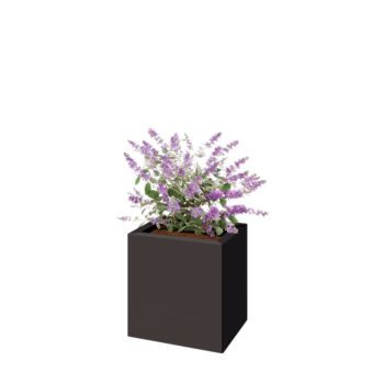 Teräksinen istutuslaatikko - Suorakaiteen muotoiset - 40 x 30 x 40 cm - Muu RAL-väri - Pohjalevyllä