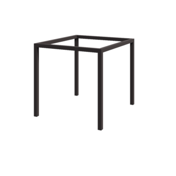 Teräksinen pergola - Neliönmuotoiset - 274 x 250 x 230 cm - RAL7016 matta (antrasiitinharmaa) - Ilman betonijalkaa