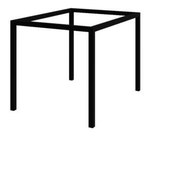 Teräksinen pergola - Suorakaiteen muotoiset - 324 x 250 x 230 cm - RAL9005 matta (musta) - Ilman betonijalkaa