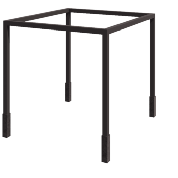 Teräksinen pergola - Neliönmuotoiset - 324 x 250 x 230 cm - Muu RAL-väri - Betonijalalla