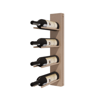 Teräksinen viinipulloteline - Puglia - 10,6 x 29 x 55 cm - Sand look