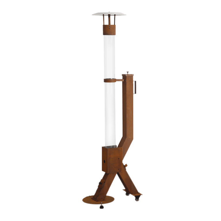 pelletti terassilämmitin - Rocket - Corten