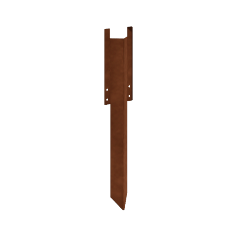 Maatappi korkea corten-teräs 34 - 37,5 cm