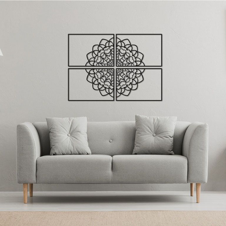 Metallinen seinäkoriste Mandala *OP=OP