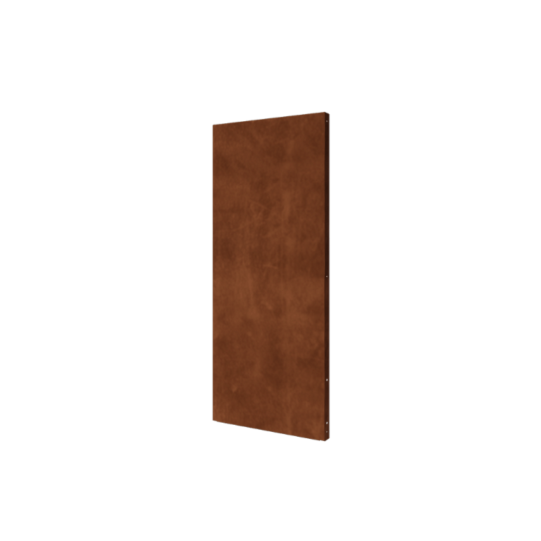 Corten-teräksinen paneeli pohja 80 x 6 x 190 cm