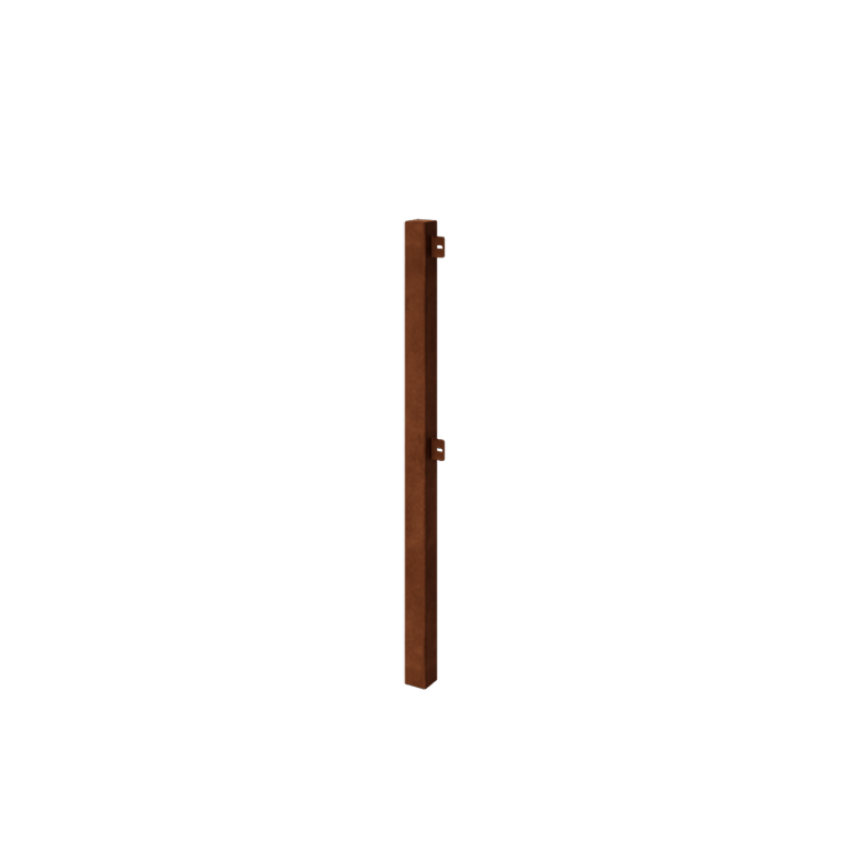 Corten-teräksinen koristeaita - Päätytolppa - 110 cm Corten-teräksinen koristeaita - Päätytolppa - 110 cm