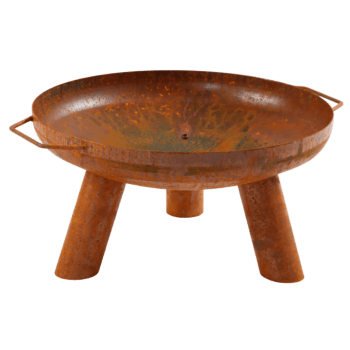 Tulisija corten-terä Louisiana 88 x 78 x 31 cm