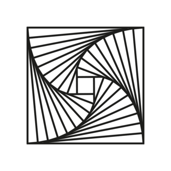 Metalliset seinäkoristeet Geometriset muodot 3.0