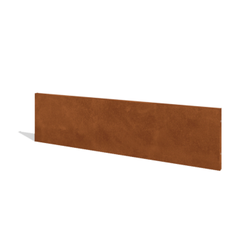 Cortenteräksinen puutarha-aita H paneelille 180 x 47,5 cm
