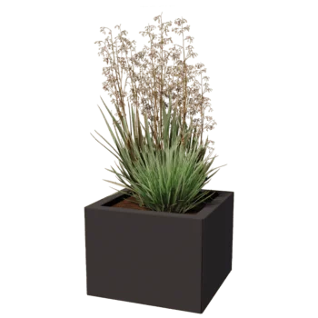 Teräksinen istutuslaatikko - Neliönmuotoiset - 40 x 40 cm