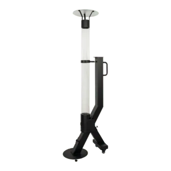 pelletti terassilämmitin - Rocket - Musta