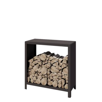 Teräksinen polttopuuteline - Indiana - 100 x 40 x 100 cm - Muu RAL-väri