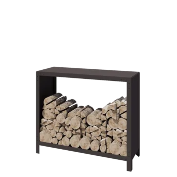 Teräksinen polttopuuteline - Indiana - 120 x 40 x 100 cm - Muu RAL-väri