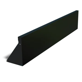 Teräksinen tukimuuri - Suora - 150 x 30 cm