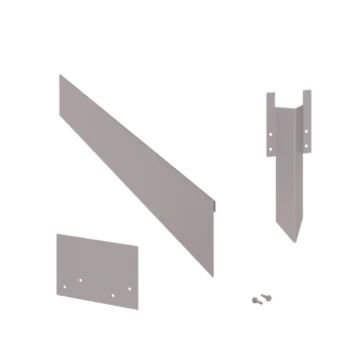 Sinkitty teräs nurmikon reunus - Litteä - Korkeus 13 cm - Täydellinen sarja 15 metri