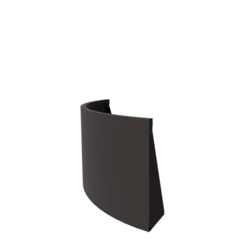 Teräksinen tukimuuri - Ulkokaarre - 100 x 100 x 60 cm - Muu RAL-väri