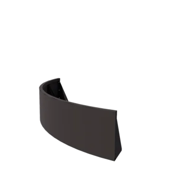 Teräksinen tukimuuri - Ulkokaarre - 150 x 150 x 40 cm - Muu RAL-väri