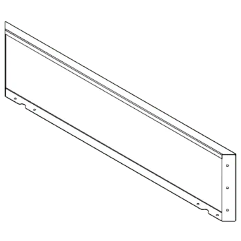 Corten-teräksinen istutuslaatikko - Paneeli - 30 x 120 cm