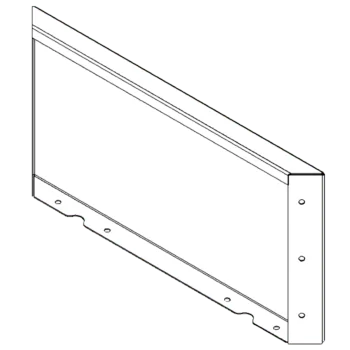 Corten-teräksinen istutuslaatikko - Paneeli - 30 x 60 cm