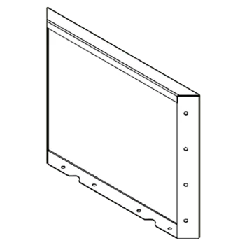 Corten-teräksinen istutuslaatikko - Paneeli - 40 x 50 cm