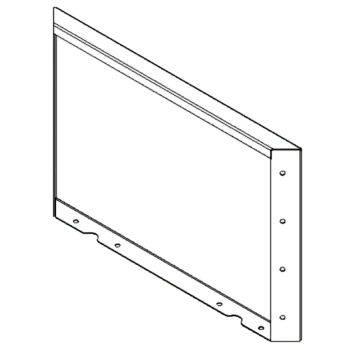 Corten-teräksinen istutuslaatikko - Paneeli - 40 x 60 cm
