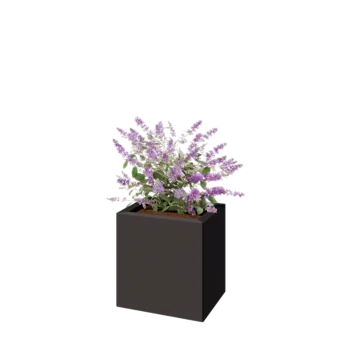 Teräksinen istutuslaatikko - Suorakaiteen muotoiset - 40 x 30 x 40 cm - Muu RAL-väri - Ilman pohjalevyä
