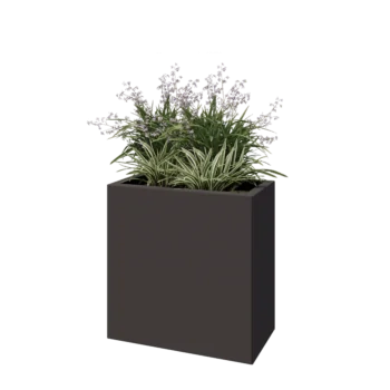 Teräksinen istutuslaatikko - Suorakaiteen muotoiset - 60 x 30 x 60 cm - Muu RAL-väri - Ilman pohjalevyä