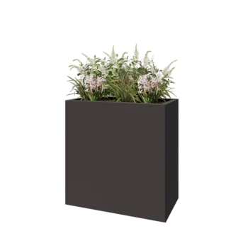 Teräksinen istutuslaatikko - Suorakaiteen muotoiset - 80 x 40 x 80 cm - Muu RAL-väri - Pohjalevyllä