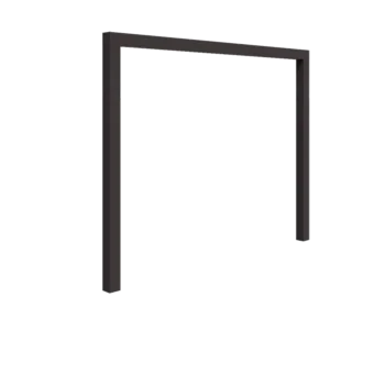 Teräksinen pergola - Suora - 300 x 230 cm - Muu RAL-väri - Ilman betonijalkaa