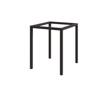 Teräksinen pergola - Neliönmuotoiset - 224 x 200 x 230 cm - RAL7016 matta (antrasiitinharmaa) - Ilman betonijalkaa