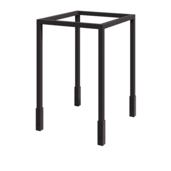 Teräksinen pergola - Neliönmuotoiset - 224 x 200 x 230 cm - Muu RAL-väri - Betonijalalla