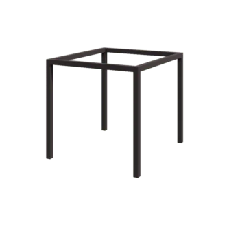 Teräksinen pergola - Neliönmuotoiset - 274 x 250 x 230 cm - RAL7016 matta (antrasiitinharmaa) - Ilman betonijalkaa