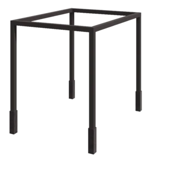 Teräksinen pergola - Neliönmuotoiset - 324 x 300 x 230 cm - Muu RAL-väri - Betonijalalla