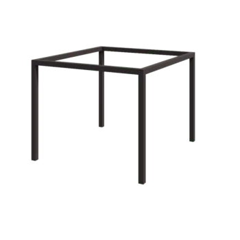 Teräksinen pergola - Neliönmuotoiset - 324 x 300 x 230cm - RAL7016 matta (antrasiitinharmaa) - Ilman betonijalkaa